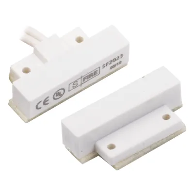 Contacto Magnético Ultra Compacto / GAP 13 mm (0.51 in) / Reed Switch NC / 12 VCC / Puertas y Ventanas