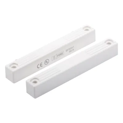 SFIRE SF-2041 / Contacto Magnético Delgado / GAP 70 mm / 12 VCC / NC / Puertas y Ventanas