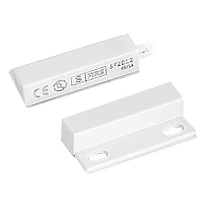 Contacto Magnético Ultra Compacto / GAP 29 mm (1.14 in) / Reed Switch NC / 12 VCC / Puertas y Ventanas