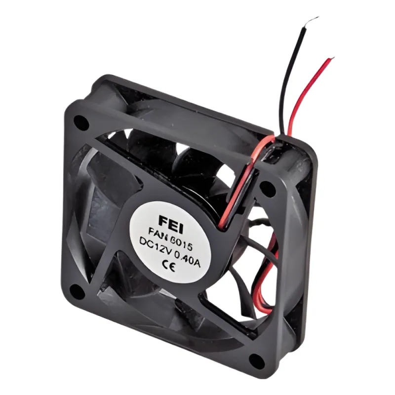 Ventilador Anticondensante Axial Cuadrado, 60x60x25 mm, 24 Vcc, 4500 RPM, 2.9 W, 0.12 A, Flujo de Aire de 25.0 CFM, Unión Sellada.