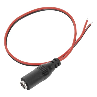 Cable con Conector Hembra, Alimentación para Vcc con Puntas Libres.