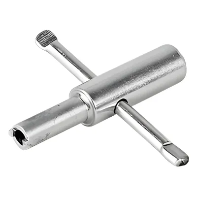 Llave de tubo para desatornillar opresores de radios portátiles digitales KENWOOD.