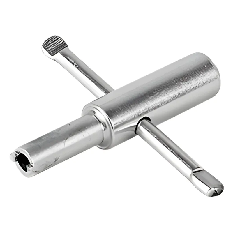 Llave de tubo para desatornillar opresores de radios portátiles digitales KENWOOD.