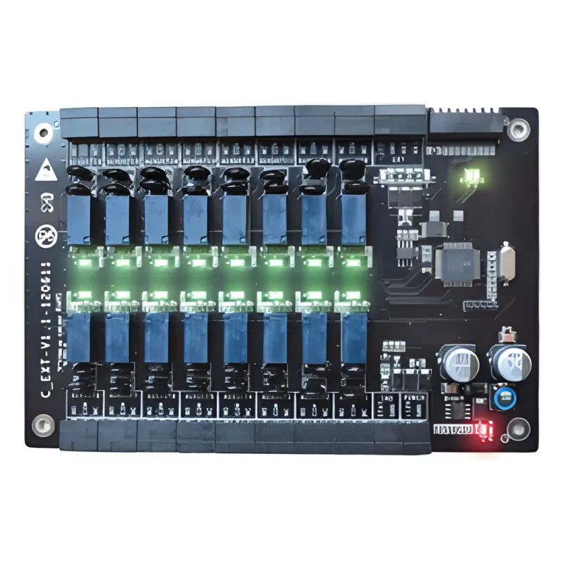 Expansor de 16 Relevadores / RS-485 / Compatible ZKEC10 / Hasta 58 Relevadores / 12VCC