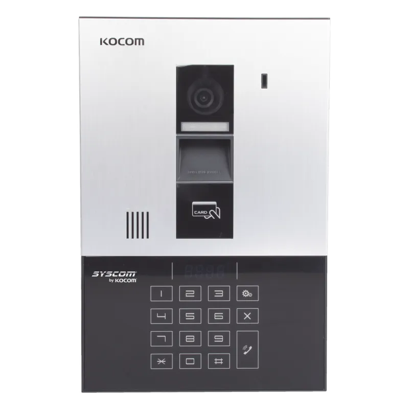 Sistema Multiapartamento Touch, Hasta 450 Apartamentos, 300 Metros, Apertura con tarjeta