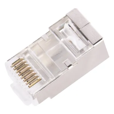 Conector RJ45 para Cable FTP/STP Categoría 6 - Blindado