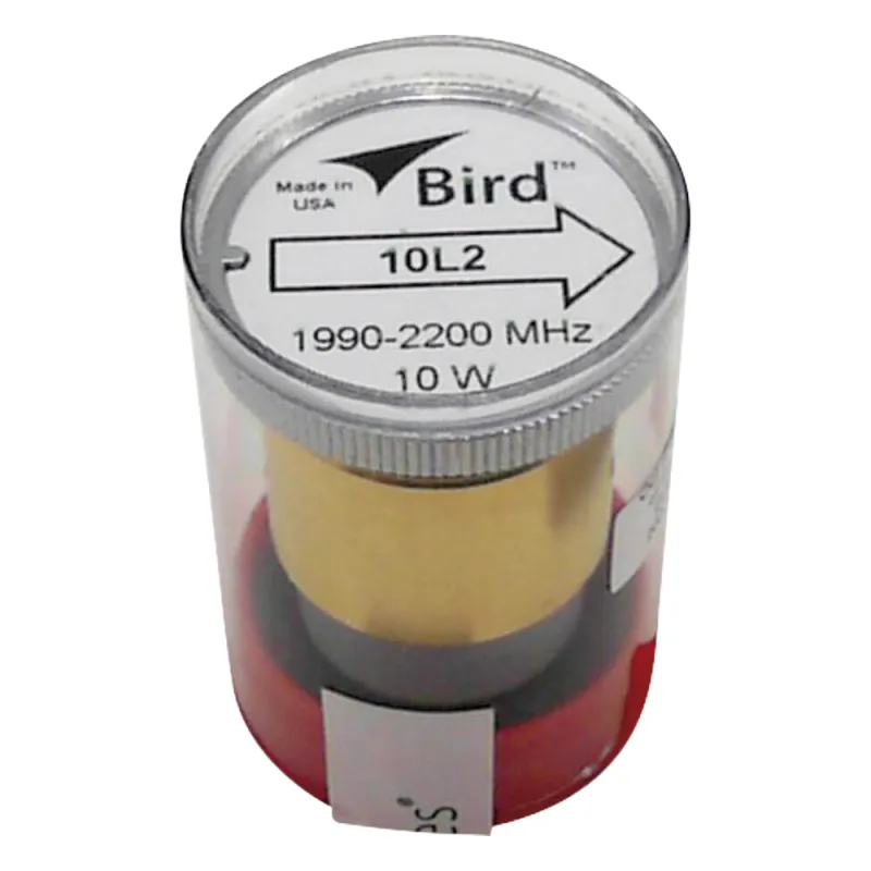 Elemento de 10 Watt en linea 7/8" para Wattmetro BIRD 43 en Rango de Frecuencia de 1990-2200 MHz.