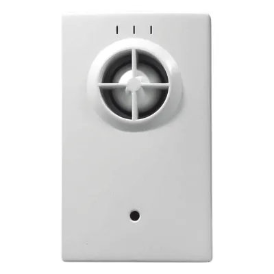 Sirena inalámbrica de 95 dB con respaldo de batería y sonido temporal para incendio, compatible con paneles LYNXR y VISTA