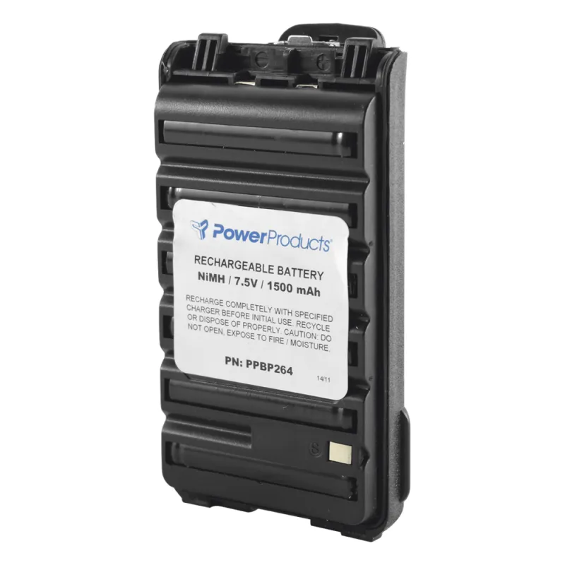 Batería Ni-MH para Radios ICOM IC-F3003/4003, F3103D/4103D, F3210D/4210D, 1500 mAh.