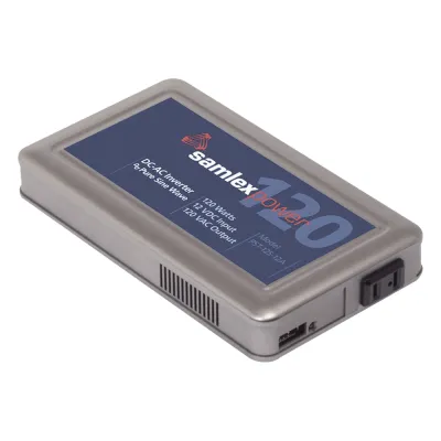 Inversor de corriente 120W, Ent: 12 Vcc, Sal: 120 Vca, de Uso 24/7 para Domos PTZ