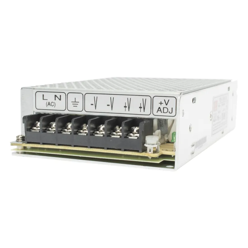 Fuente de Poder Industrial Conmutada 100W de Potencia, 24Vcc, 4.5A