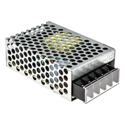 Fuente de Poder Industrial Conmutada 25W de Potencia, 12Vcc, 2.1A