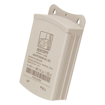 Fuente de Poder para Exterior / 12 Vcc / 2 Amp / 1 Salida / Voltaje de Entrada de 100 - 240 VCA