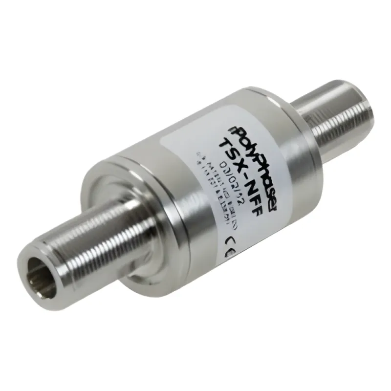 Protector Coaxial RF Bidireccional / 698-2700 MHz / 750W / Conectores N Hembra / Bloqueo DC / IP67