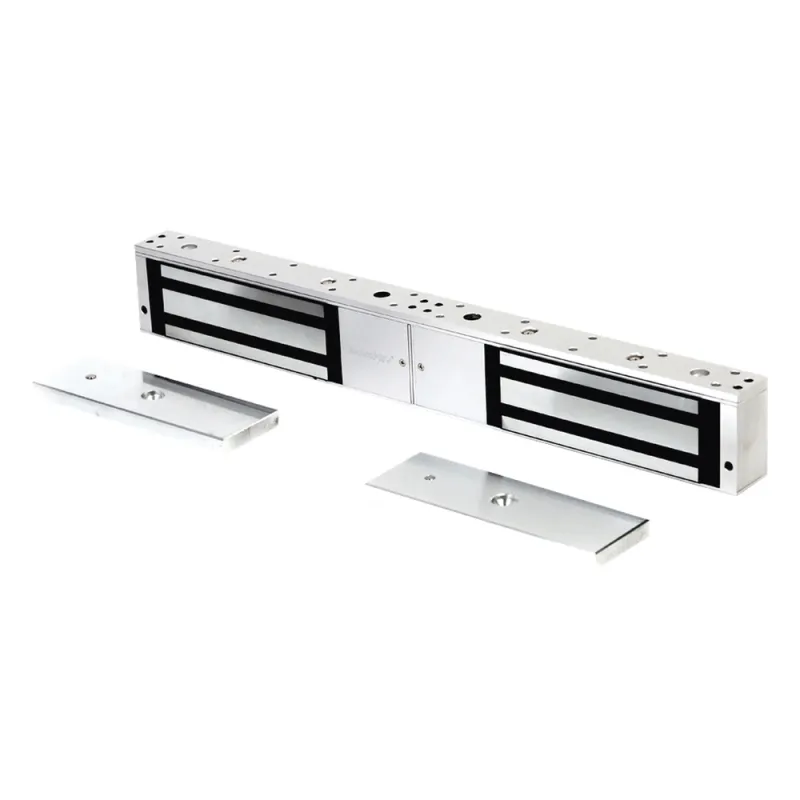 Chapa magnética de 1200 Lbs /Para Puertas Dobles/ Interior/ LED / Sensor Bloqueo