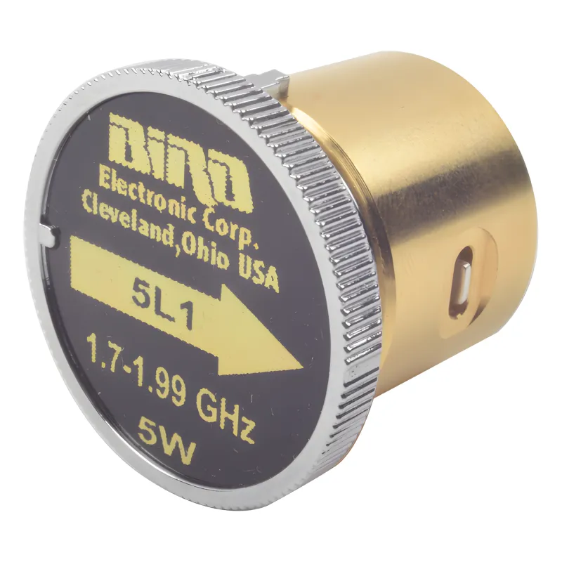 Elemento de 5 Watt en linea 7/8" para Wattmetro BIRD 43 en Rango de Frecuencia de 1700-1990 MHz.