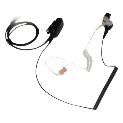 MICRÓFONO DE SOLAPA CON AUDÍFONO DISCRETO P/ MOTOROLA (MOTOTRBO) XPR6500 / XPR6550 / DGP4150 / DGP6150/ DGP8550 / DGP5550 / APX7000.