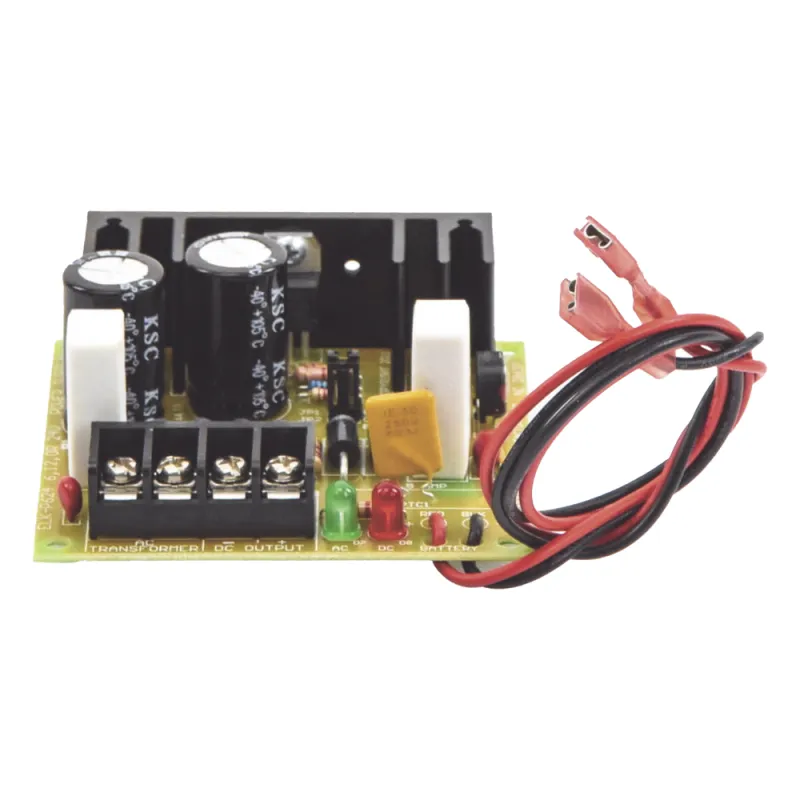Fuente de Poder 6Vcc, 12Vcc y 24Vcc / Con Opción a Respaldo de Batería / Venta en Bolsa Protectora de Plástico