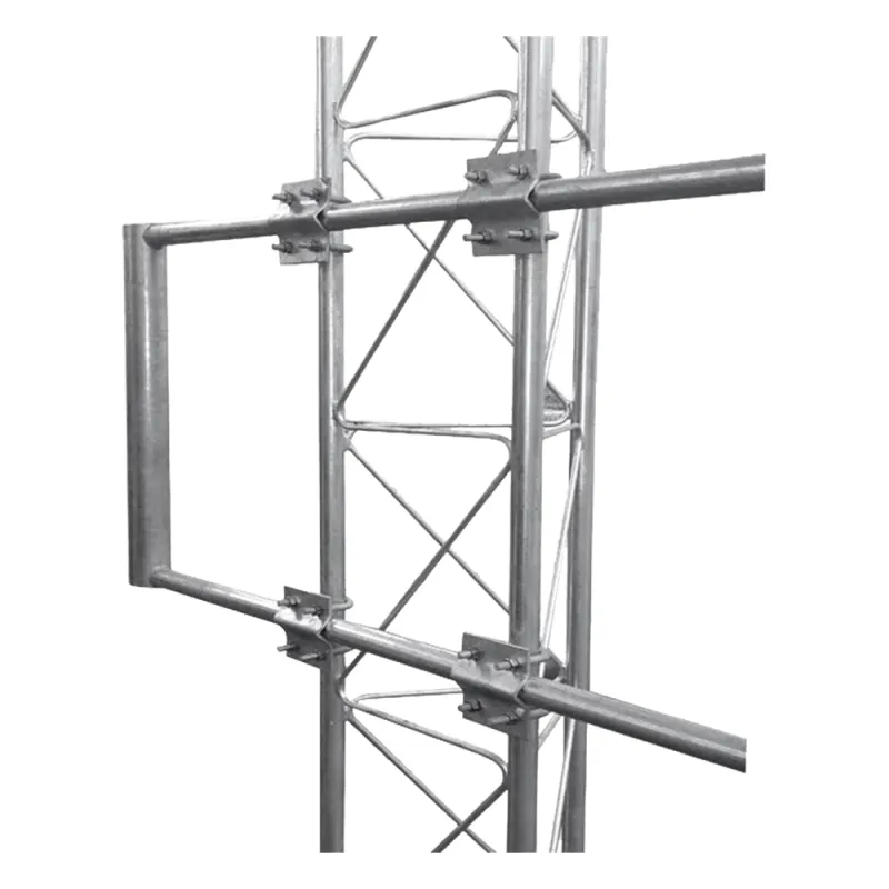 Brazo Uso Rudo para Torre STZ Galvanizado Electrolítico de 170 x 60 cm Tubo 2" Ced 30.