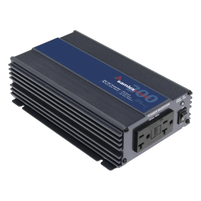 Inversor de Corriente Onda Pura 300W, Entrada 24 Vcc, Salida 120 Vca
