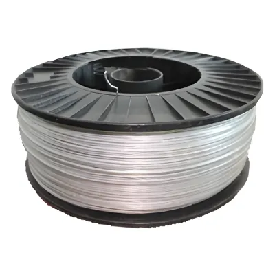 Bobina de 500 Metros (1640 Pies) / Alambre de Aluminio Reforzado / 14 AWG / Para Intemperie / Ideal para Cercas Electrificadas