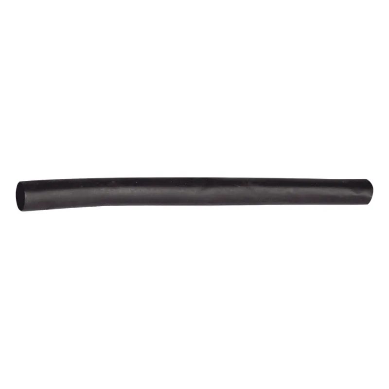 Tubo Termoencogible (Termofit) Negro de 1.2 m, 3/4" de Diámetro, Reduce de 2:1, Poliolefina.