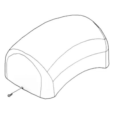Refacción / Tapa superior para barrera GARD 4