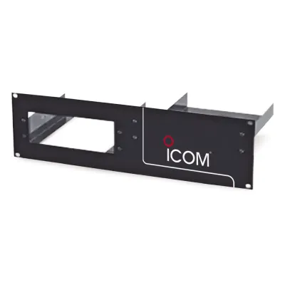 Montaje para rack de 19 " para Repetidor Icom UR-FR con Duplexer SYSCOM y Fuente SS18.