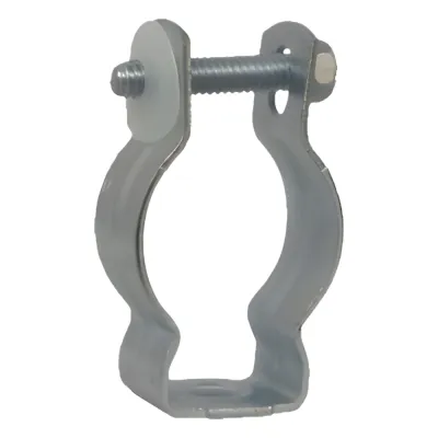 Soporte metálico para tubería de aspiración de 3/4", paquete con 50 piezas