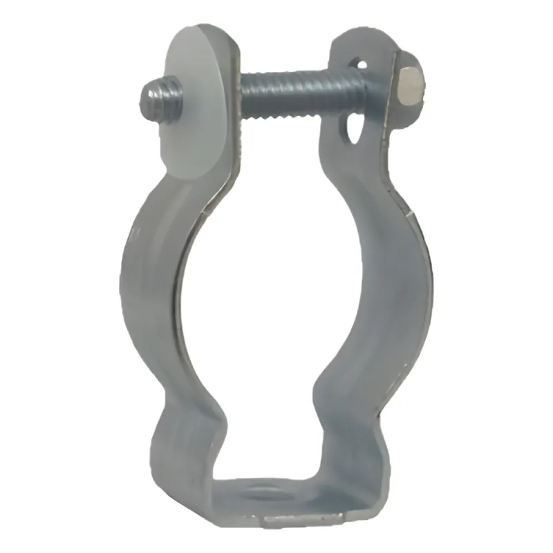 Soporte metálico para tubería de aspiración de 3/4", paquete con 50 piezas