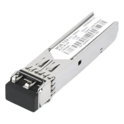 Transceptor Industrial, Puerto SFP 1000Base SX, Para Fibra Multimodo, Conector LC, Hasta 550 m, Soporta Temperaturas de -40 a 75 °