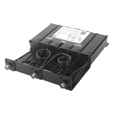 --DESCONTINUADO-Duplexer Compacto de Rechazo de Banda, 154-164 MHz, 6 cavidades, 50 Watt.