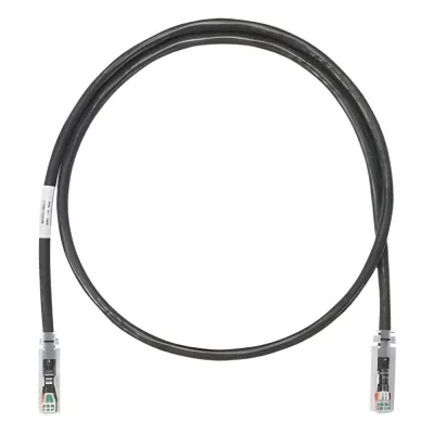 Cable de Parcheo NetKey UTP Categoría 6, con Plug Modular en Cada Extremo - 3.05 Metros (10 Pies) - Negro