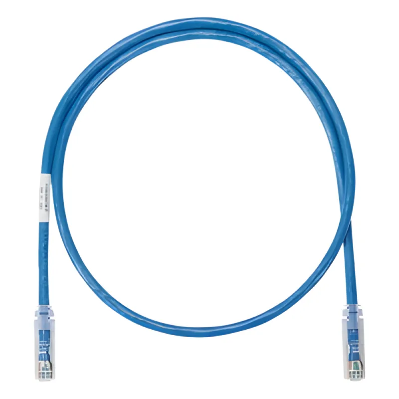 Cable de Parcheo NetKey UTP Categoría 6, con Plug Modular en Cada Extremo - 4.27 Metros (14 Pies) - Azul
