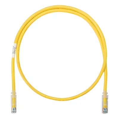 Cable de Parcheo NetKey UTP Categoría 6, con Plug Modular en Cada Extremo - 4.27 Metros (14 Pies) - Amarillo