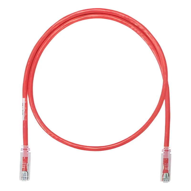 Cable de Parcheo NetKey UTP Categoría 6, con Plug Modular en Cada Extremo - 6.1 Metros (20 Pies) - Rojo