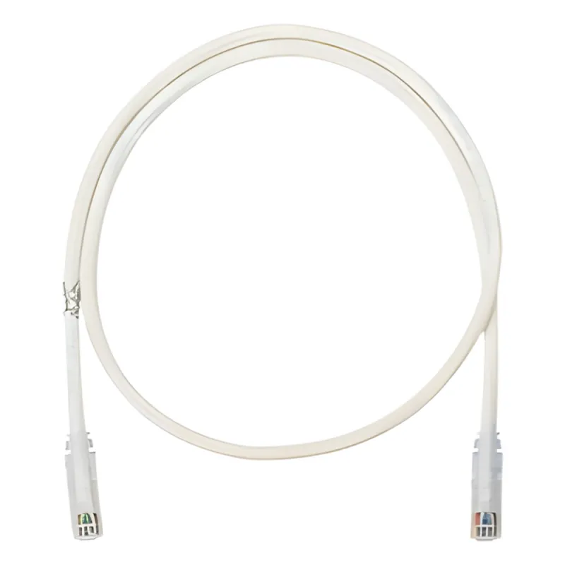 Cable de Parcheo NetKey UTP Categoría 6, con Plug Modular en Cada Extremo - 0.91 Metros (3 Pies) - Blanco Mate