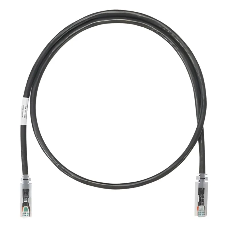 Cable de Parcheo NetKey UTP Categoría 6, con Plug Modular en Cada Extremo - 1.52 Metros (5 Pies) - Negro