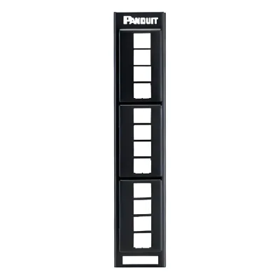 Panel de Parcheo NetKey Modular Keystone (Sin Conectores), de Montaje en Pared Usando Accesorio Wb89d, 12 Puertos