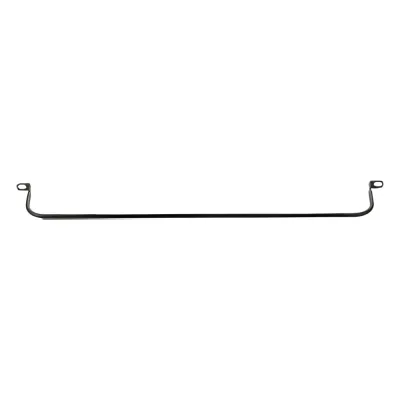 Barra para Aliviar Tensión o Peso Atrás de Patch Panel, Extendida de 2 Pulgadas, Color Negro