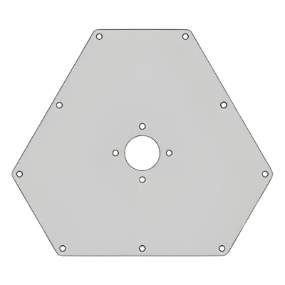 Placa superior para Torres RSL sección 8.