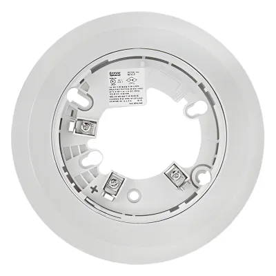 Base de 6 pulgadas para detectores IDP y SK, Color Marfil