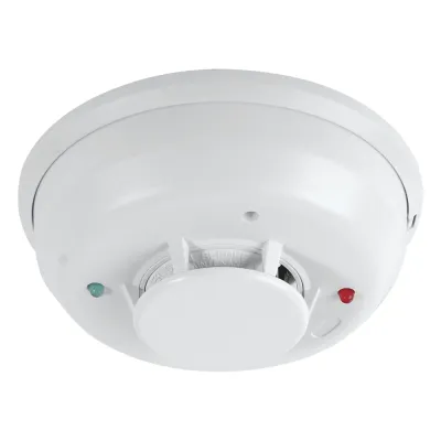 Detector de Humo Foto-Térmico Convencional de 2 Hilos con Relevador Auxiliar Forma C Integrado, Serie i3