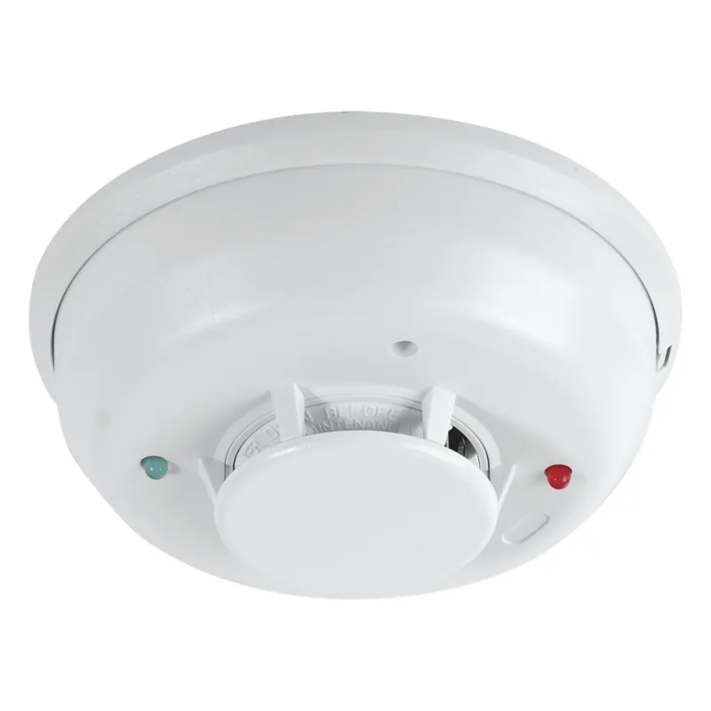 Detector de Humo Foto-Térmico Convencional de 2 Hilos con Relevador Auxiliar Forma C Integrado, Serie i3