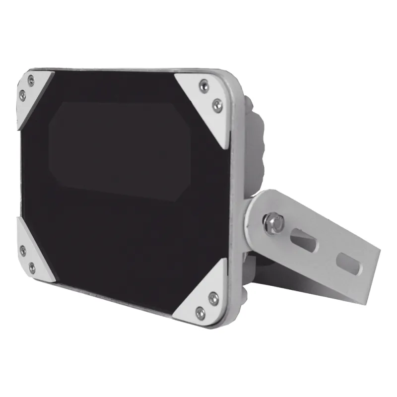 Iluminador IR de Bajo Consumo / Cobertura 90° / 45 Metros de Iluminación / Exterior IP66 / Montable en Pared