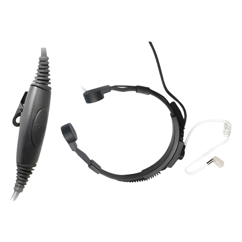 Micrófono de uso rudo de garganta para radios Kenwood TK3230/3000/3402/3312/3360/3170,NX240/340/220/320/420
