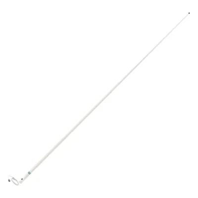 Antena Marina VHF SHAKESPEARE 5206-N / Fibra de Vidrio / 6 dB / 50 W / Cable RG-58 4.5 m (15 ft) / Base de Nylon / 2.4 m (7.9 ft) / Banda Marina VHF