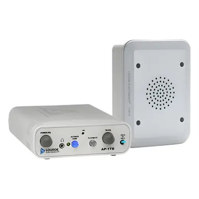 Kit de Estación AP-1TB y Micrófono TLM-W con montaje de pared, incluye alimentación en 12Vcc y cables RCA