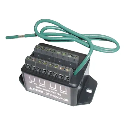 Protector contra descargas en Lectores Wiegand (3 pares, 12-14V)