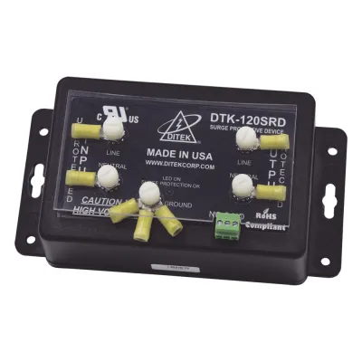 Protector 120 VCA Serie / 20 A / Contacto Seco / EMI/RFI / Paneles de Incendio y Equipo Crítico